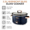 Tower Tower T16042MNB Cavaletto 3.5 Litre Slow Cooker 8