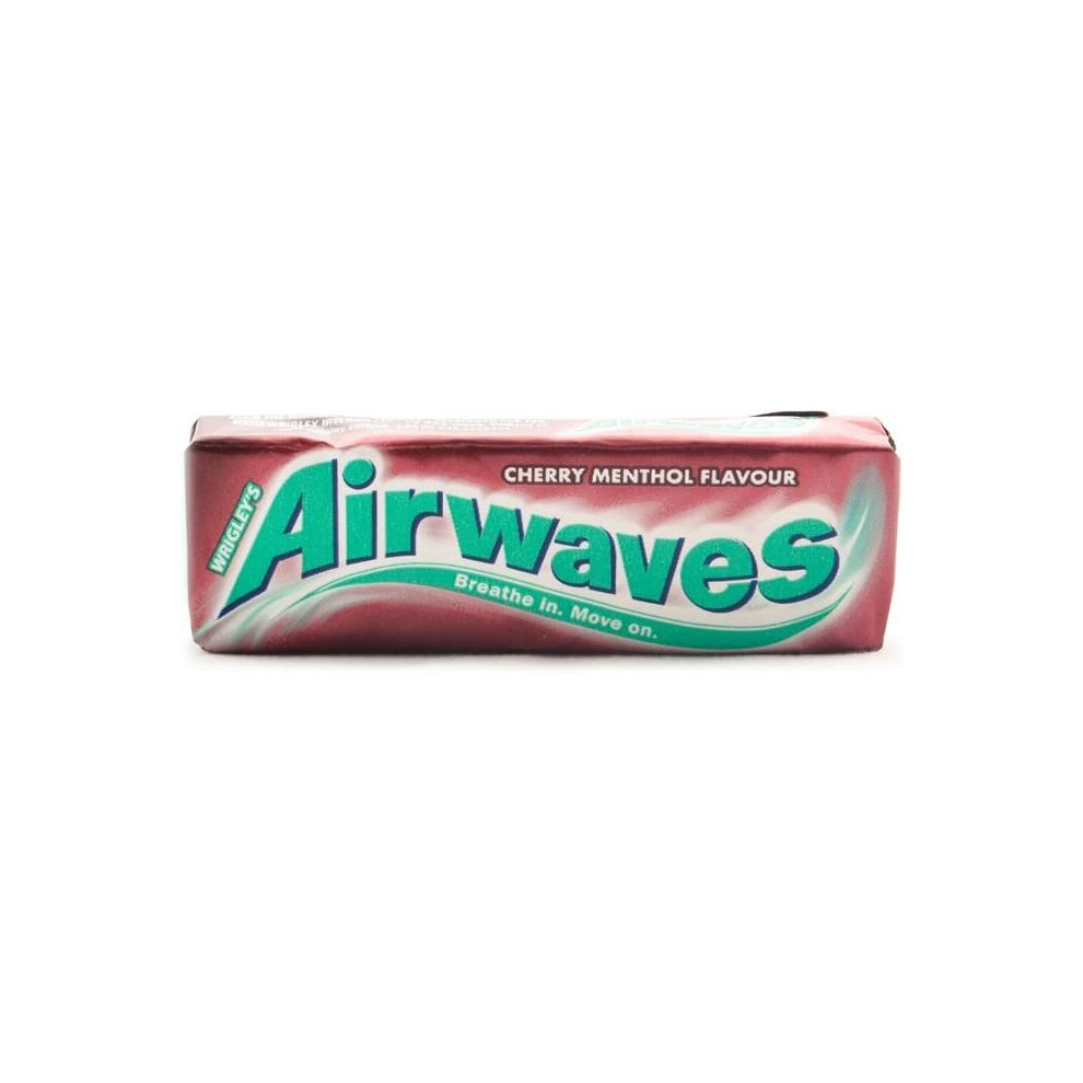 Wrigley's Airwaves Cherry Menthol Chewing Gum (5 Packets)