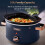 Tower Tower T16042MNB Cavaletto 3.5 Litre Slow Cooker 7