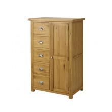Winona 1 Door 5 Drawer Wardrobe