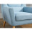 Birlea Landon Chair-Duck Egg Blue 4