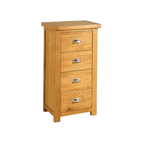 Birlea Winona 4 Drawer Narrow Chest 1