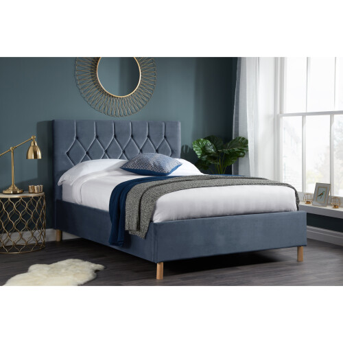 Birlea Luxton King Size Ottoman Bed-Grey 2