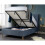 Birlea Luxton Double Ottoman Bed-Grey 2