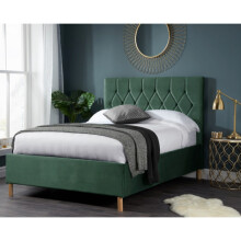Luxton Double Bed-Green