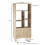 Light Gold Large 2 Door Bookcase 5