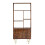 Dark Gold Large 2 Door Bookcase 5