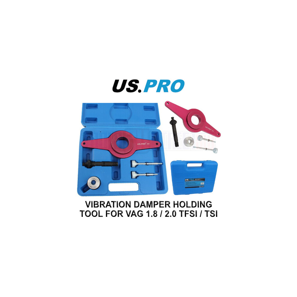 Us Pro Tools Vibration Damper Holding Tool For Vag 1.8 / 2.0 Tfsi / Tsi 7077