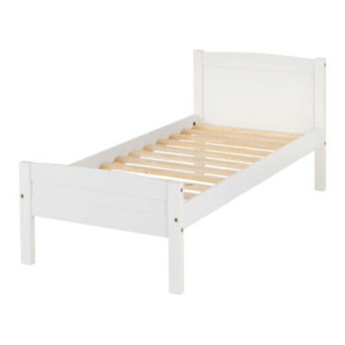 Seconique Arctic Single Bed - White 2