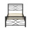Seconique Katie Single Bed Black 3