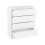Seconique Malvern 4 Drawer Chest  White 3