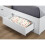 Birlea Alton Single Bed - White 4