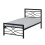 Seconique Katie Single Bed Black 4