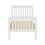 Seconique Matteo Single Bed High Foot End - White 3