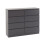 Seconique Marcus 8 Drawer Chest - Grey 2