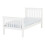 Seconique Matteo Single Bed High Foot End - White 4
