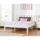 Seconique Matteo Single Bed Low Foot End - White 1