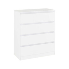 Malvern 4 Drawer Chest White