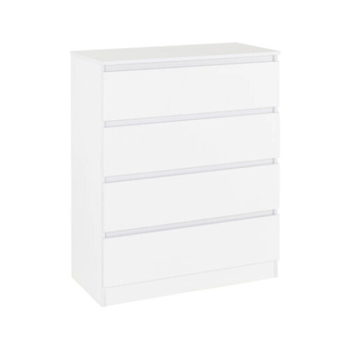 Seconique Malvern 4 Drawer Chest  White