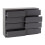 Seconique Marcus 8 Drawer Chest - Grey 3