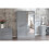 Birlea Larz 2 Door Sliding Wardrobe With Mirror-Grey 3