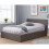 Birlea Beda King Size Fabric Ottoman - Grey 2