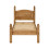 Seconique Corona 3' Bed Low Foot End - Distressed Waxed Pine 3