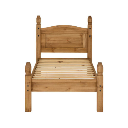 Seconique Corona 3' Bed Low Foot End - Distressed Waxed Pine 2