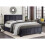 Birlea Harrison King Size Bed-Black Crushed Velvet 3