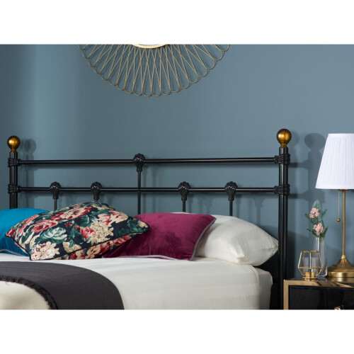 Birlea Athens Double Bed - Black 2