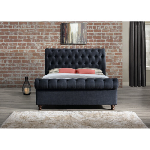 Birlea Charlton Double Bed - Charcoal 2
