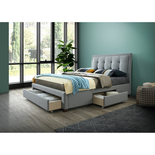 Birlea Sienna Double Bed-Grey 1