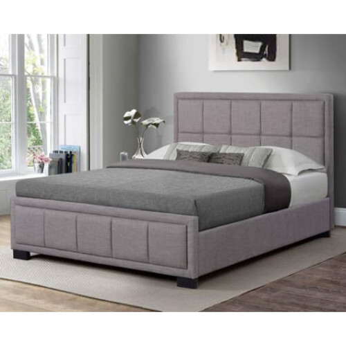 Birlea Harrison King Size Bed-Grey 1