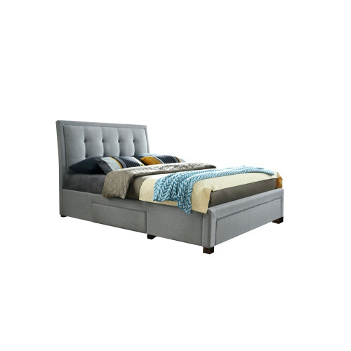 Birlea Sienna Double Bed-Grey 2
