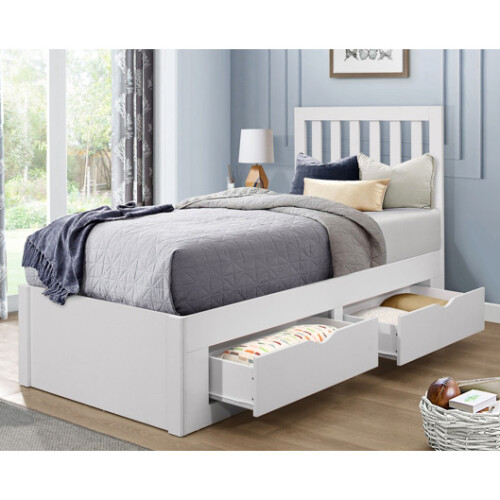 Birlea Alton Single Bed - White 1