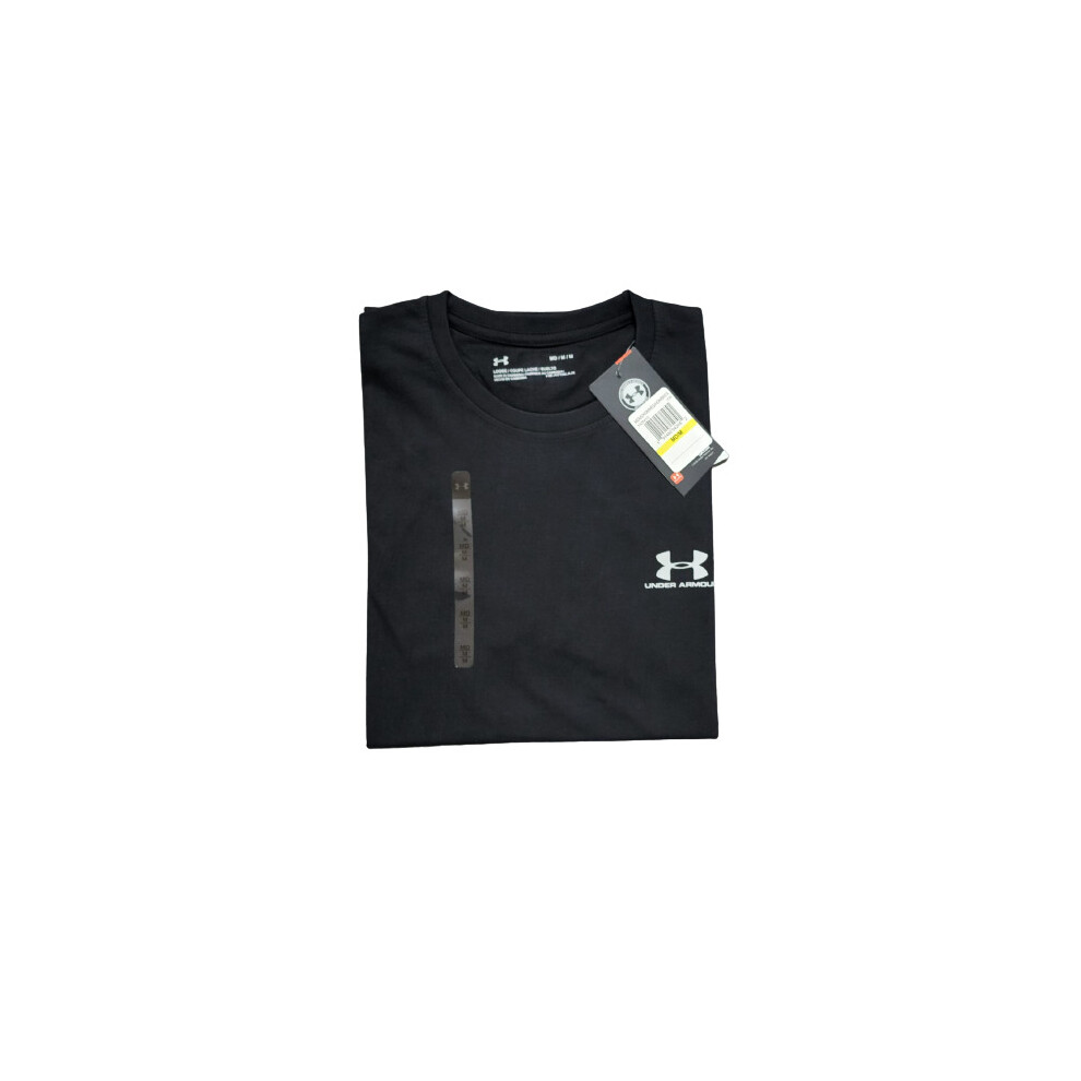 (XL, BLACK ) MEN UNDER ARMOUR SHORT SLEEVE T SHIRT -COTTON