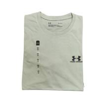 (M, GREY) MEN UNDER ARMOUR SHORT SLEEVE T SHIRT -COTTON