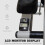 Homcom HOMCOM Foldable Stepper Adjustable Step Machine w/ Handlebar LCD Display, Grey 5