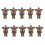(10PCS) Stranger Things Minifigure Demogorgon Blocks Toys 1