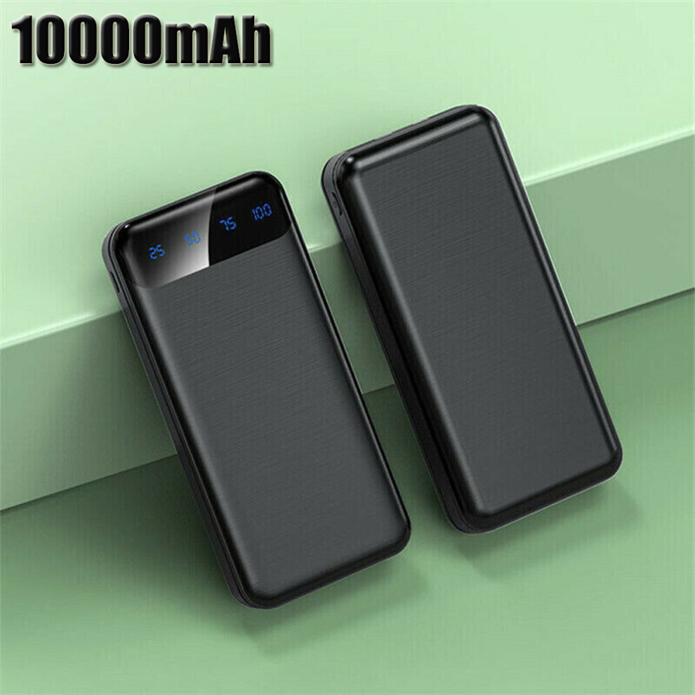 10000Mah Power Bank, Powerbank Dual Usb Charger Fast Charging 5V/2A 1081357172977