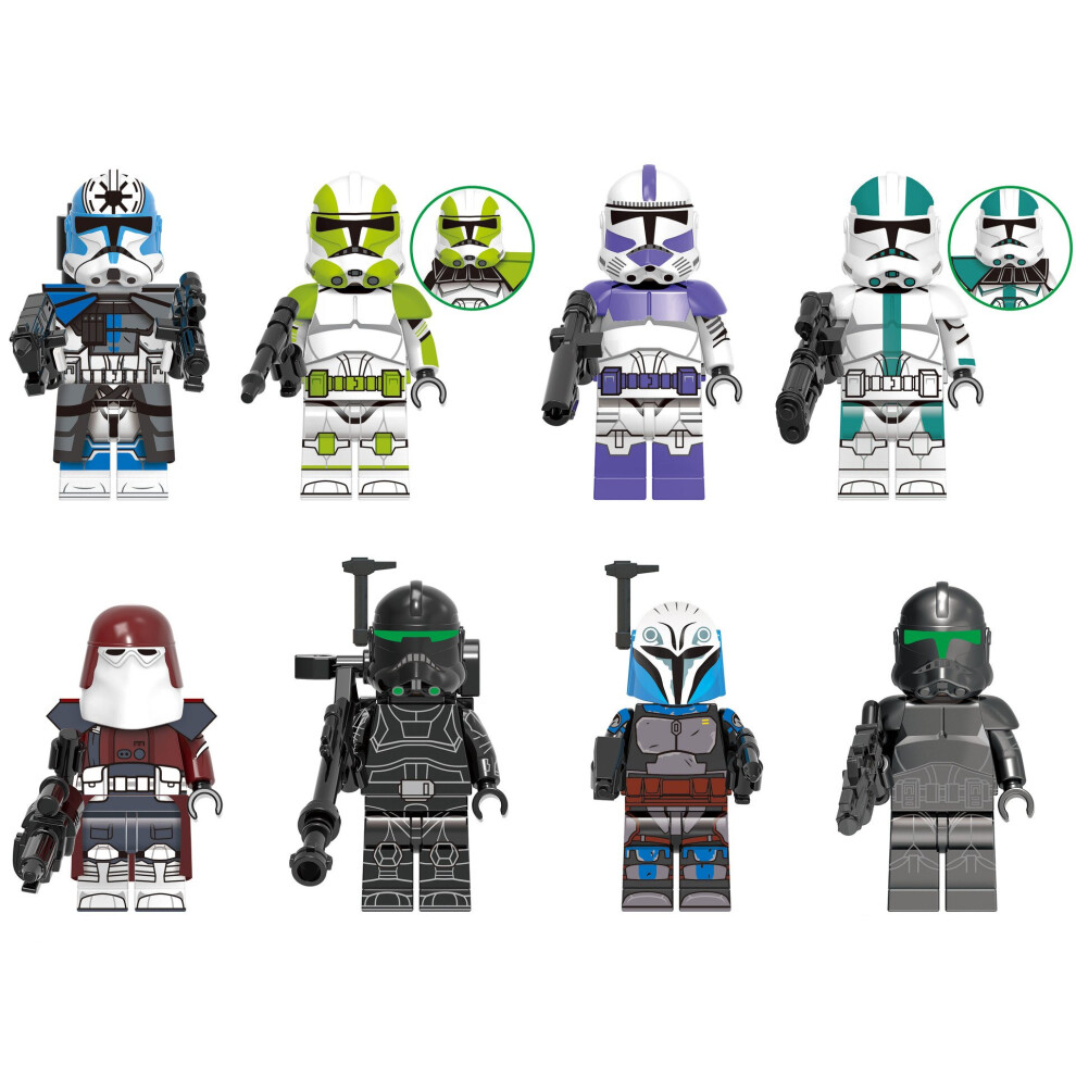 Star Wars Minifigure Clone Wars Collection Toys