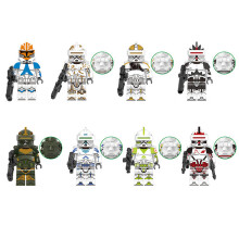 Minifigurki Star Wars: Clone Troopers – zabawka kompatybilna z LEGO