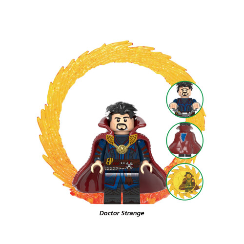 Marvel Minifigure Doctor Strange Fit Lego 8PCS Set 2