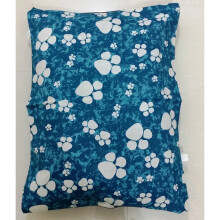 (Extra large Cover Onley, Blue paw) LARGE & Extra Large Dog Bed - Washable Zipped
