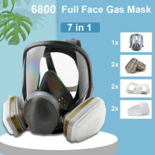 7 In 1Full Face Respirаtor Reusable Gas Cover Organic Vapor Respirаtor