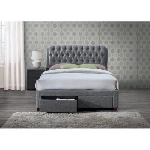Birlea Veronica Double Bed-Grey 2