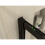 AICA (1700mm) Black Frame Sliding Shower Door Enclosure Glass 6