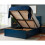 Birlea Payton Double Ottoman-Navy Blue 2