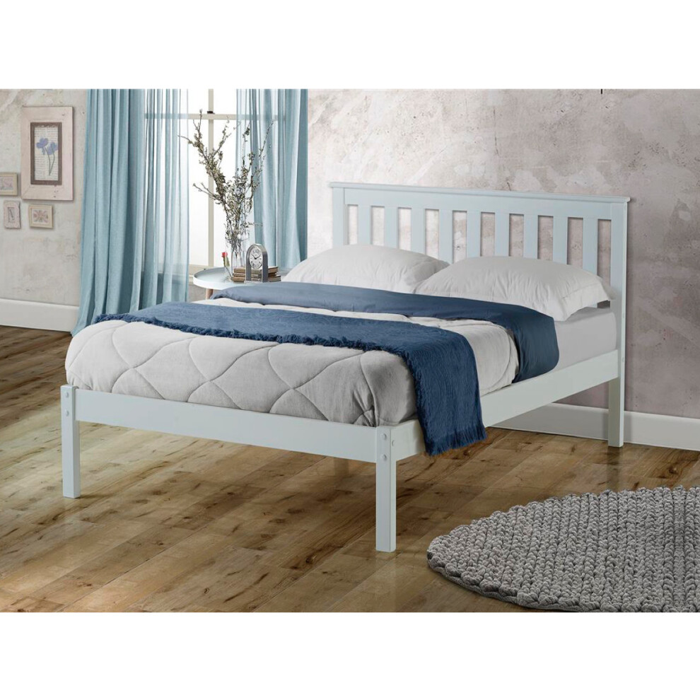 Birlea White Desmond Double Bed