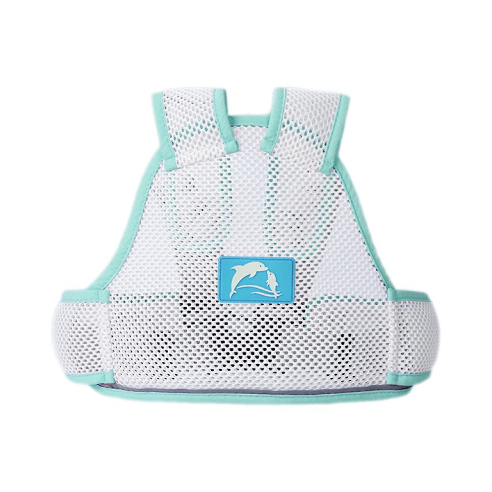 (Green) Child Bike Safety Belt Motorcycle Seat Belt Breathable Adjustable Baby Harness Green
